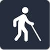 Accessibility image for elderly individuals